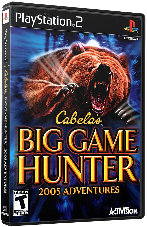 Cabela's Big Game Hunter 2005 Adventures PS2 Sony Playstation 2 Used Video Game
