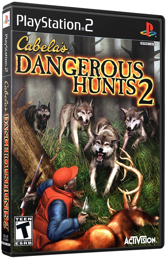 Cabela's Dangerous Hunts 2 PS2 Sony Playstation 2 Used Video Game PS2