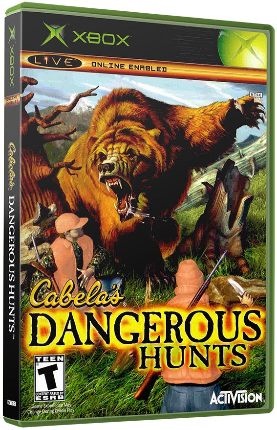 Cabela's Dangerous Hunts Used Microsoft XBOX Original Video Game