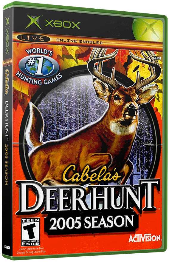 Cabela's Deer Hunt - 2005 Season Used Microsoft XBOX Original Video Game