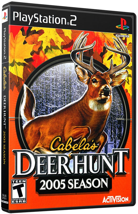 Cabela's Deer Hunt 2005 Season PS2 Sony Playstation 2 Used Video Game PS2
