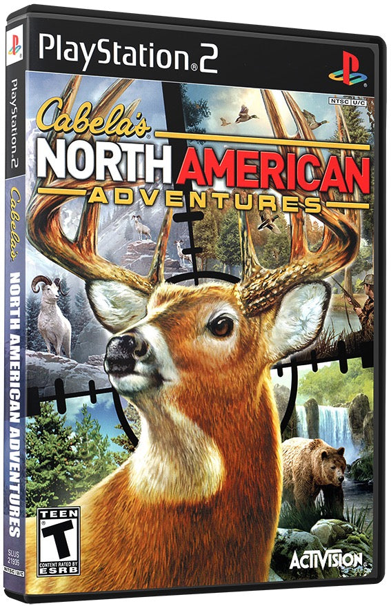 Cabela's North American Adventures PS2 Sony Playstation 2 Used Video Game PS2