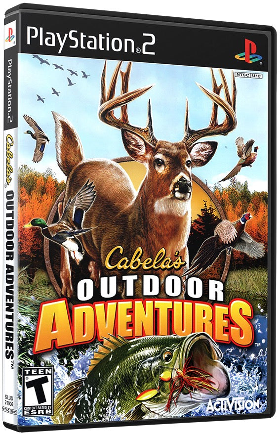 Cabela's Outdoor Adventures 2010 PS2 Sony Playstation 2 Used Video Game PS2