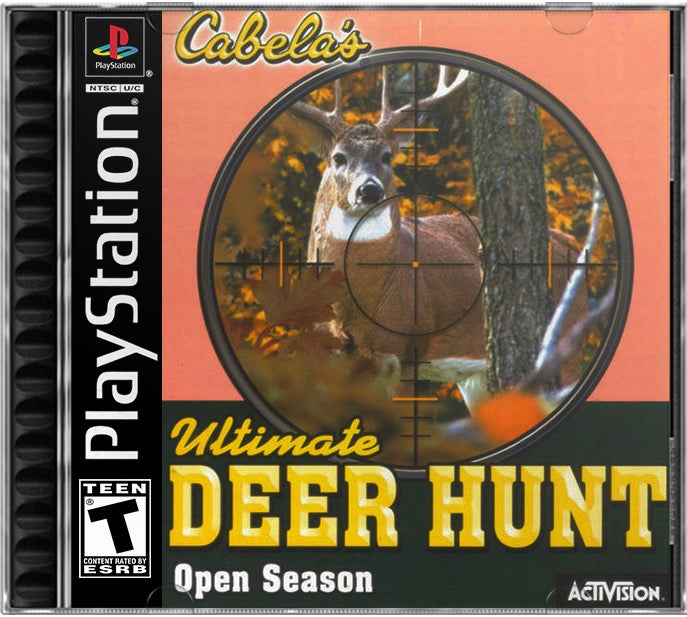 Cabela's Ultimate Deer Hunt - Open Season PS1 Sony Playstation 1 Used Video Game