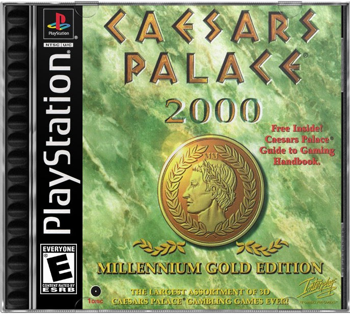 Caesars Palace 2000 - Millennium Gold Edition PS1 Sony Playstation 1 Used Video