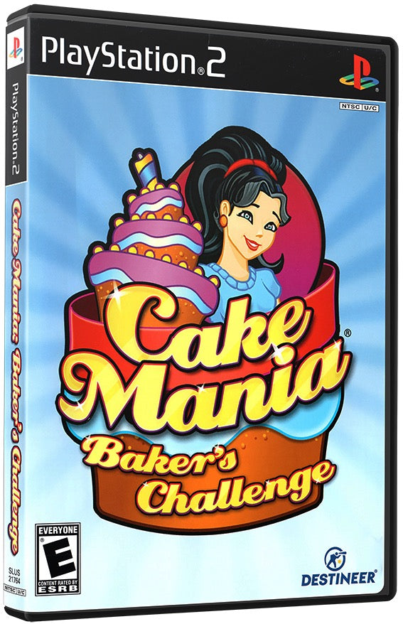 Cake Mania - Baker's Challenge PS2 Sony Playstation 2 Used Video Game PS2