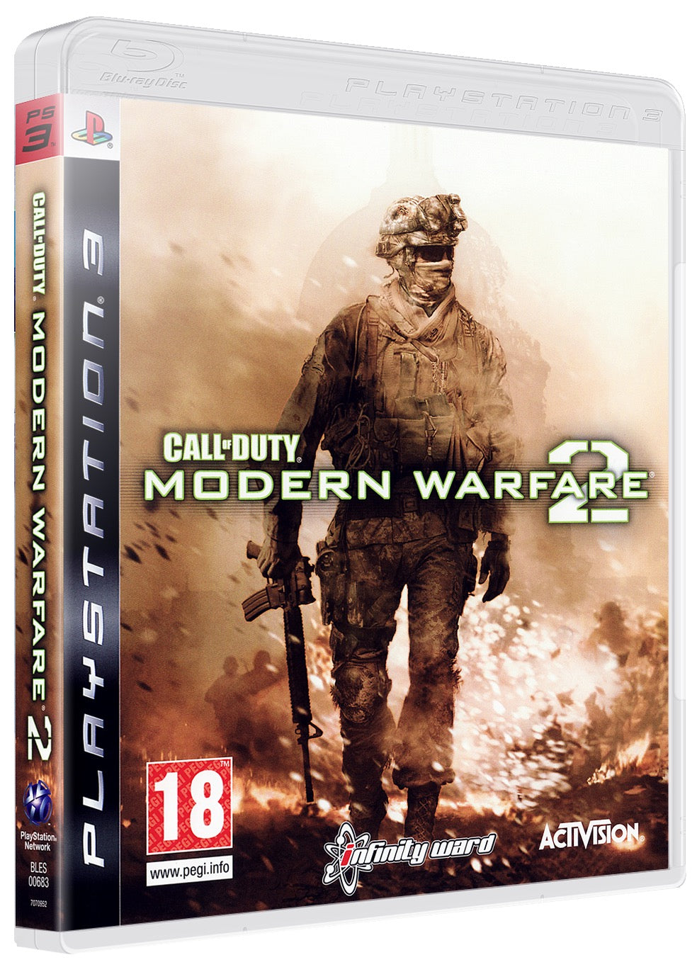 Call Of Duty Modern Warfare 2 (Variant 2) PS3 Sony Playstation 3 Used Video Game