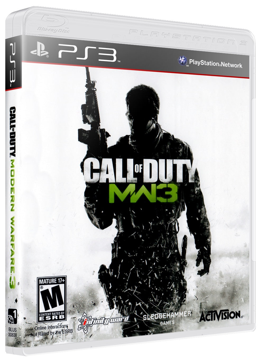 Call Of Duty Modern Warfare 3 PS3 Sony Playstation 3 Used Video Game
