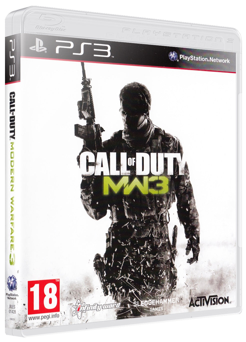 Call Of Duty Modern Warfare 3 (Variant 2) PS3 Sony Playstation 3 Used Video Game