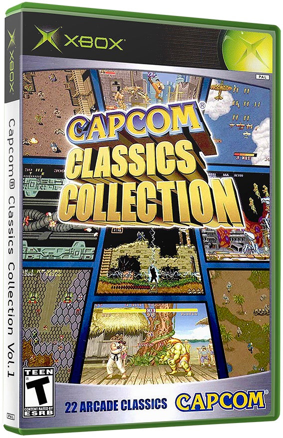 Capcom Classics Collection Used Microsoft XBOX Original Video Game
