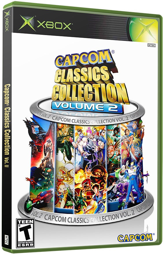 Capcom Classics Collection Volume 2 Used Microsoft XBOX Original Video Game