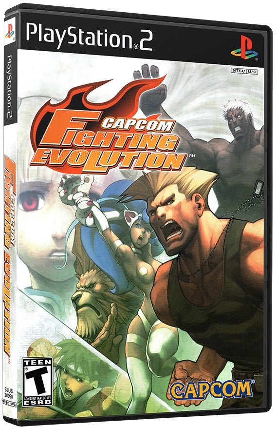 Capcom Fighting Evolution PS2 Sony Playstation 2 Used Video Game PS2