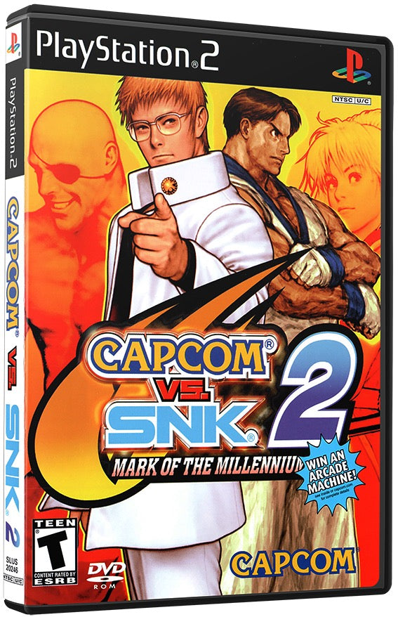 Capcom vs. SNK 2 - Mark of the Millennium 2001 PS2 Sony Playstation 2 Used Video Game PS2