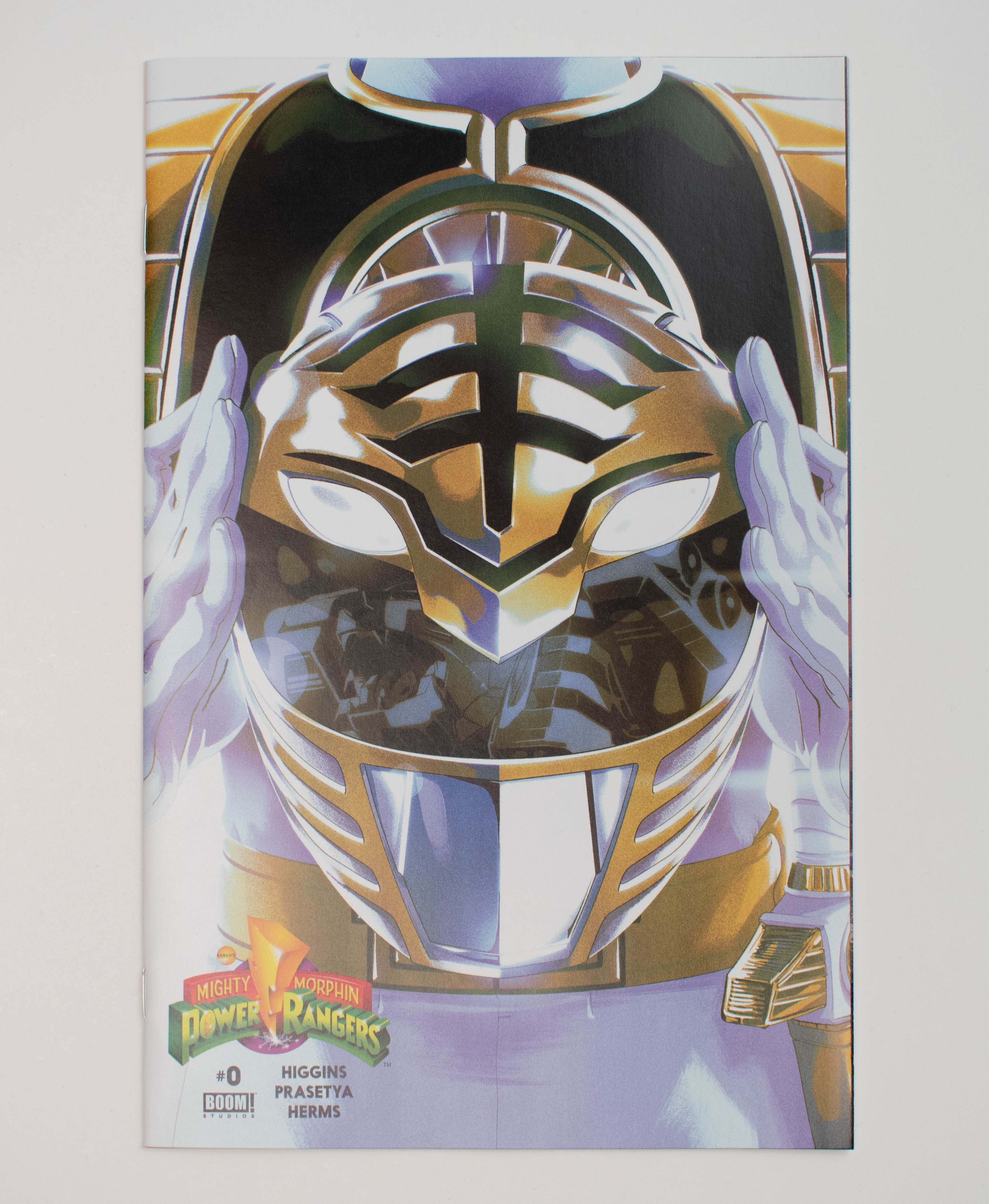 Mighty Morphin Power Rangers Comic Book #0 2016 Boom! Studios White Ranger NM