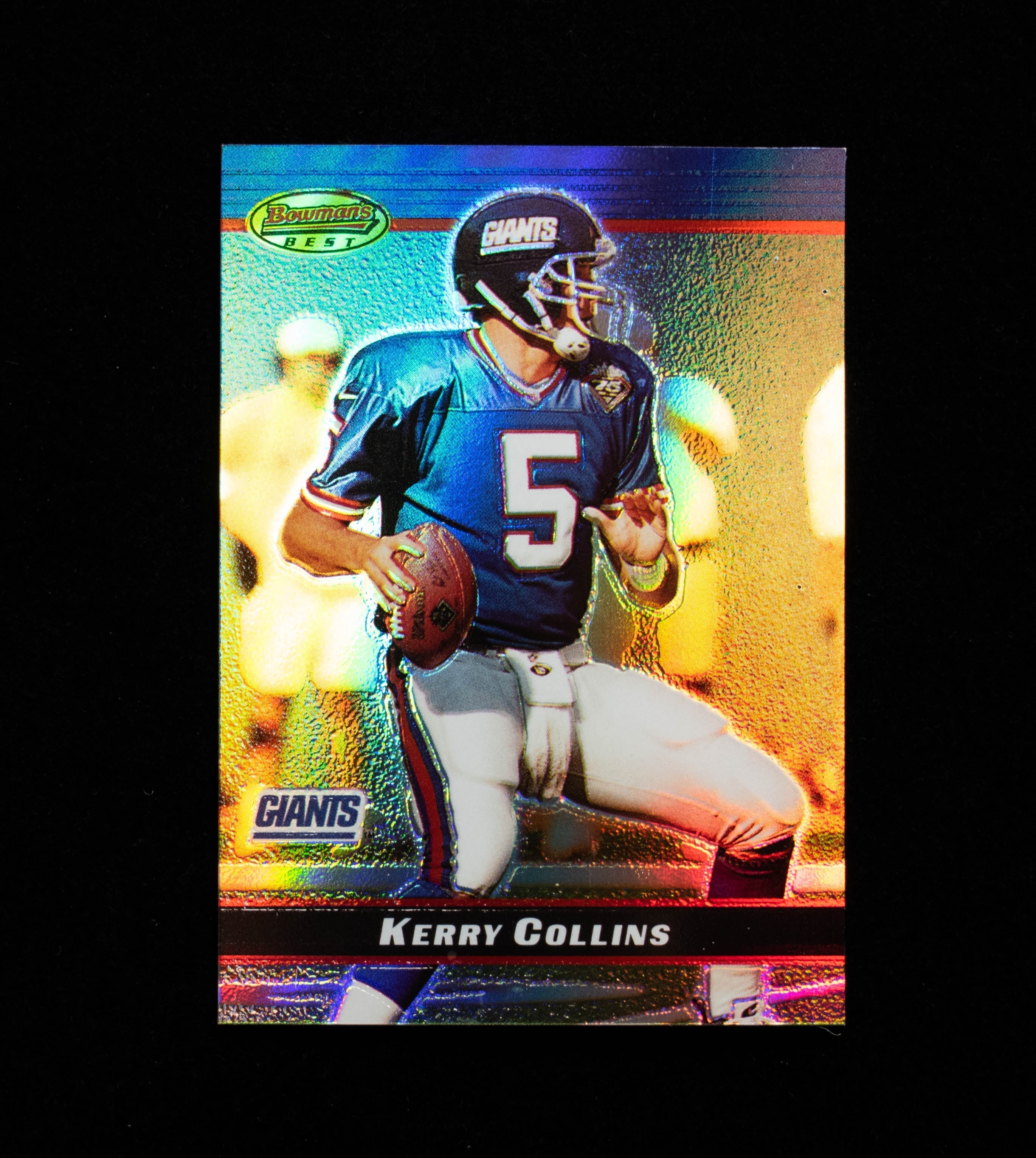 Kerry Collins 25 Topps 2000 Bowmans Best New York
