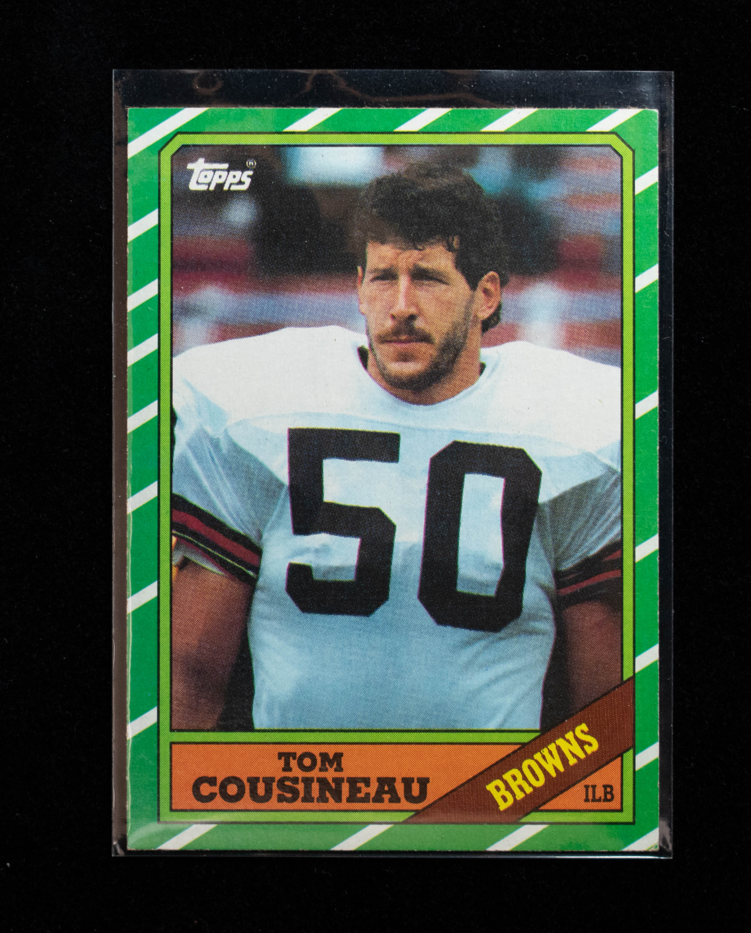 Tom Cousineau 197 Topps 1986 Browns Football Card