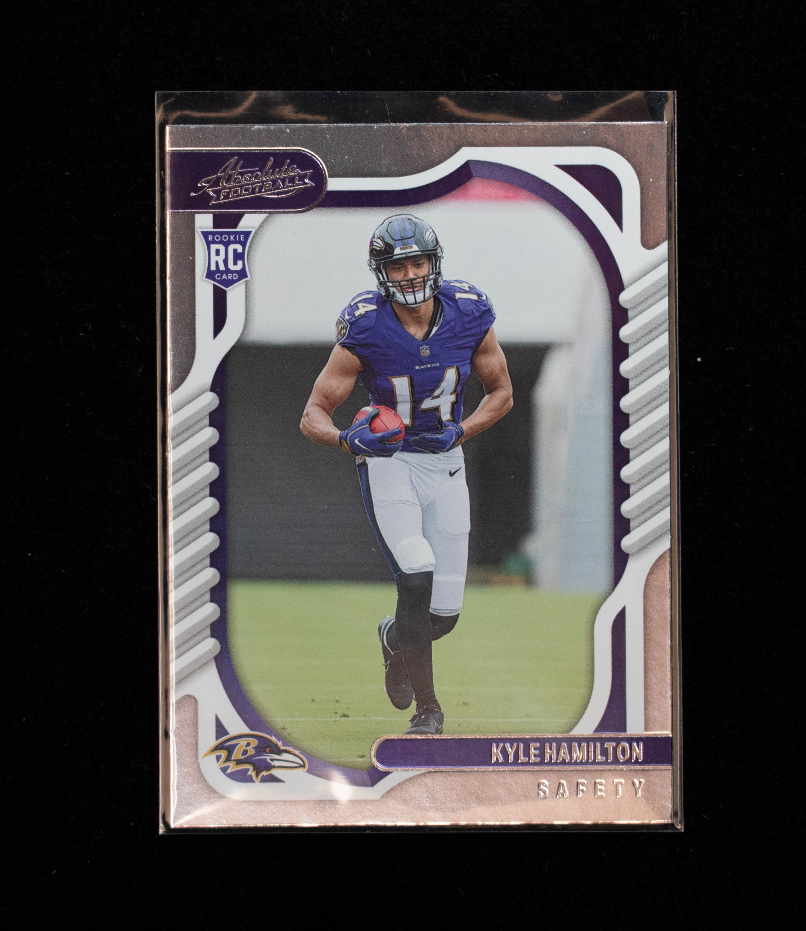 Kyle Hamilton 138 Panini 2022 Absolute Ravens Rookie