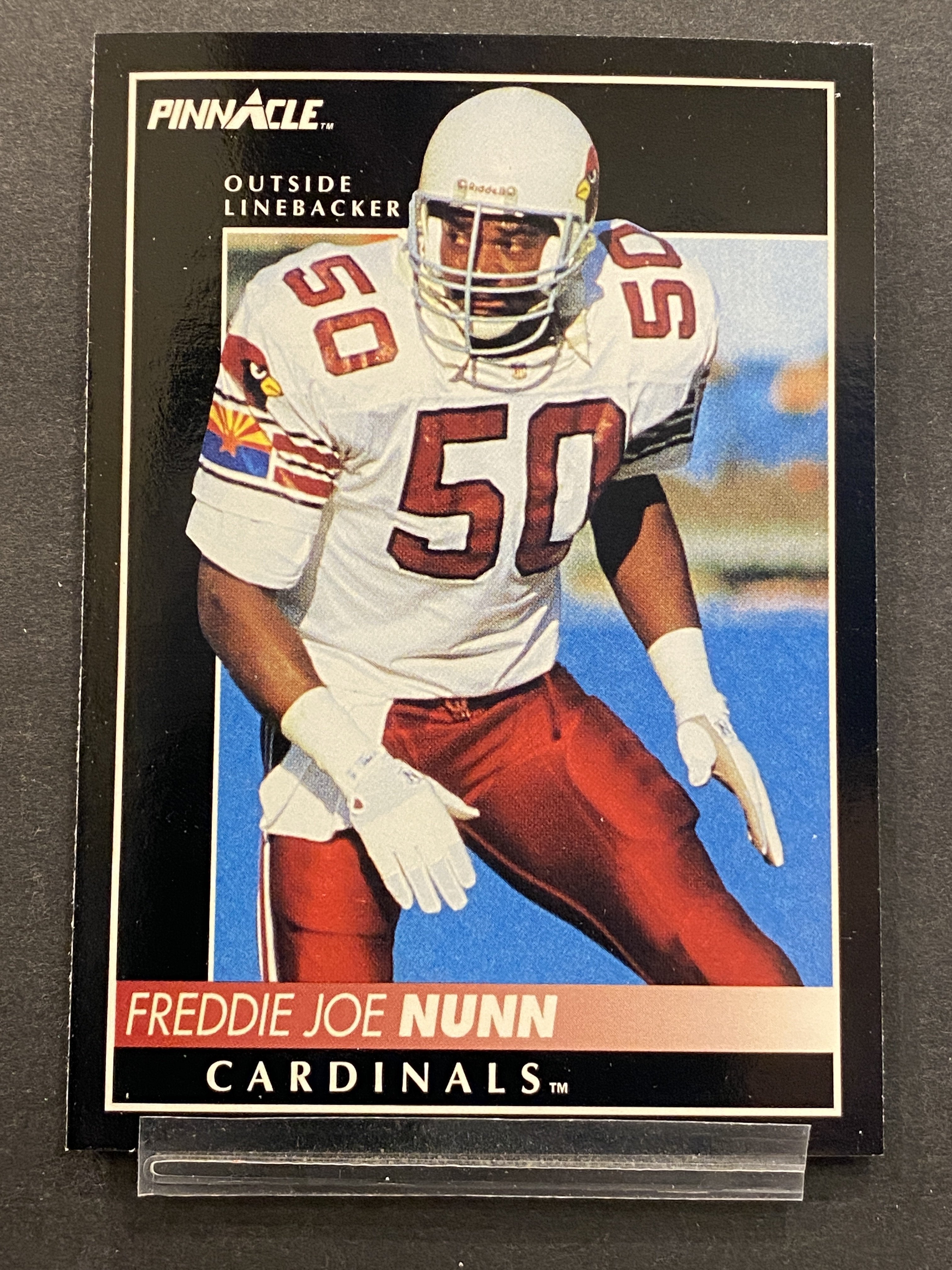 Freddie Joe Nunn Pinnacle Football Card Arizona Cardinals