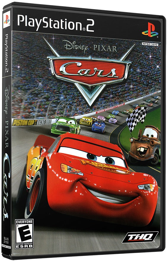 Cars PS2 Sony Playstation 2 Used Video Game PS2