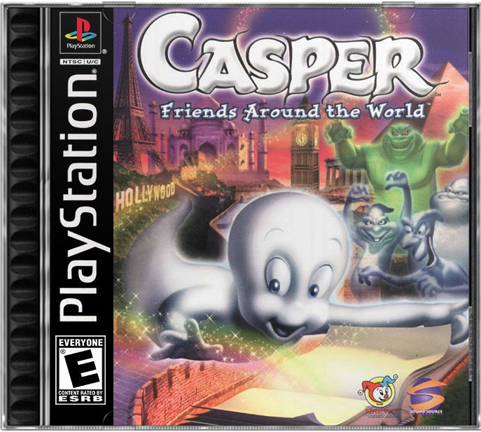 Casper - Friends Around the World PS1 Sony Playstation 1 Used Video Game