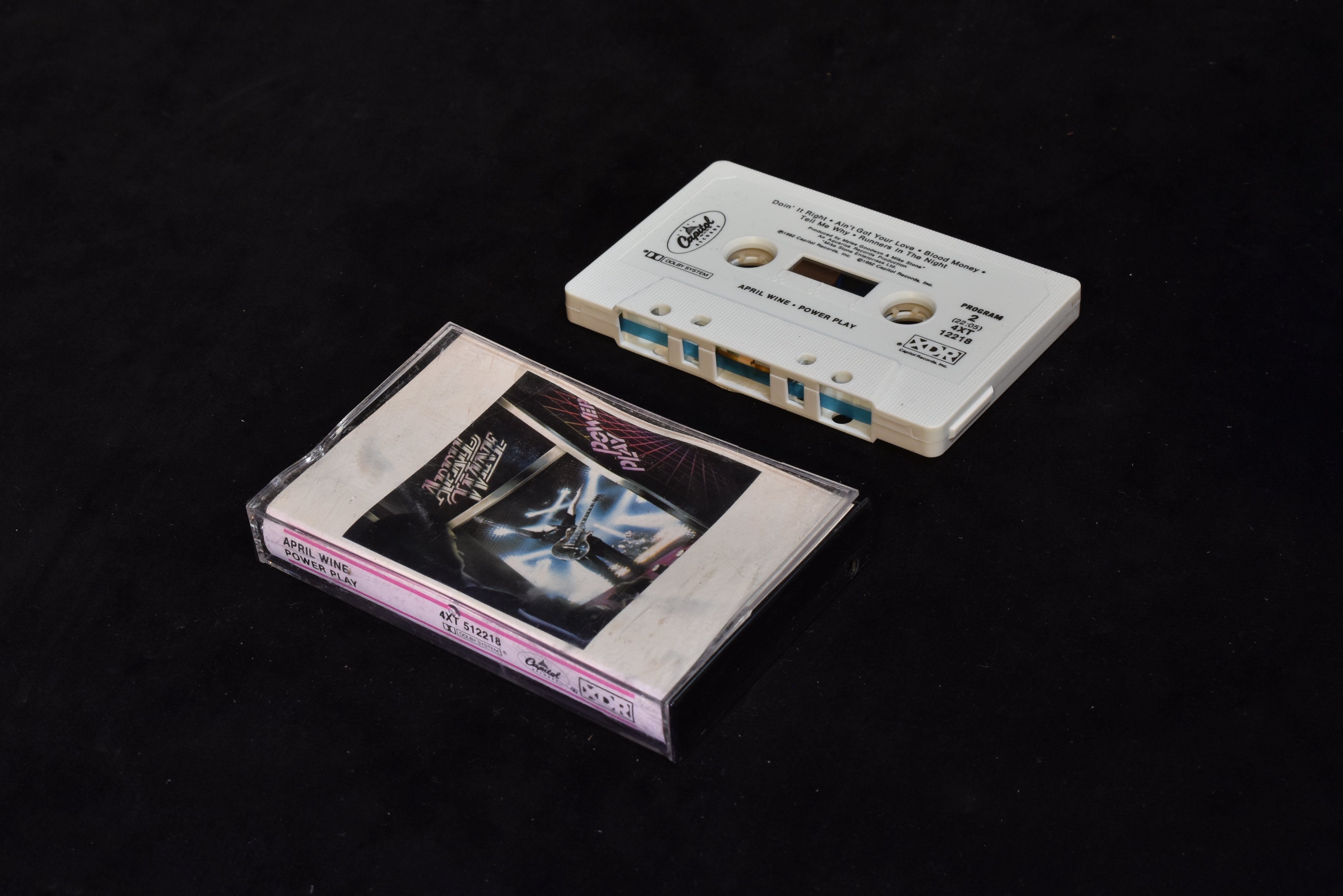 April Wine PowerPlay cassette tape used