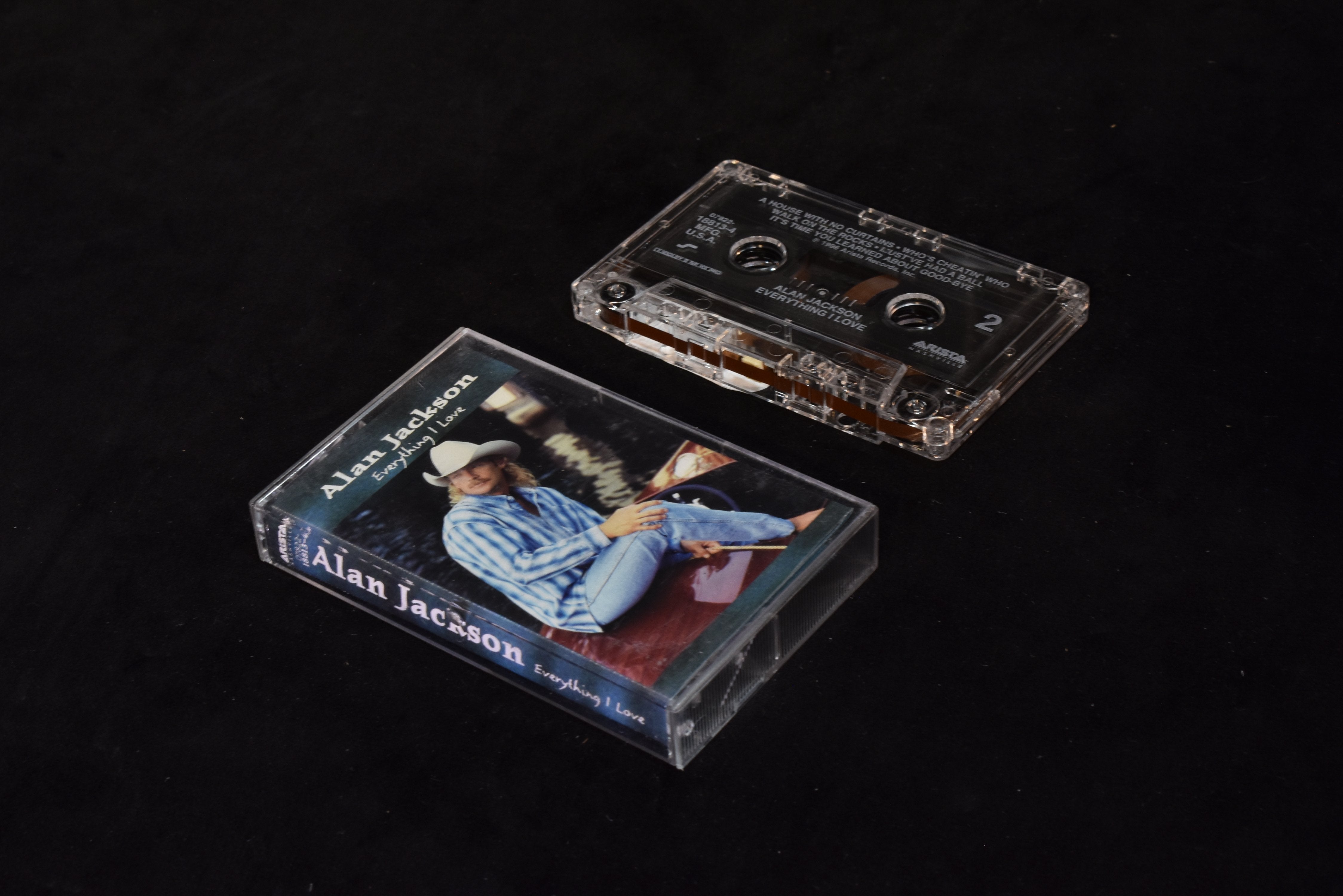 Alan Jackson everything I love cassette tape used