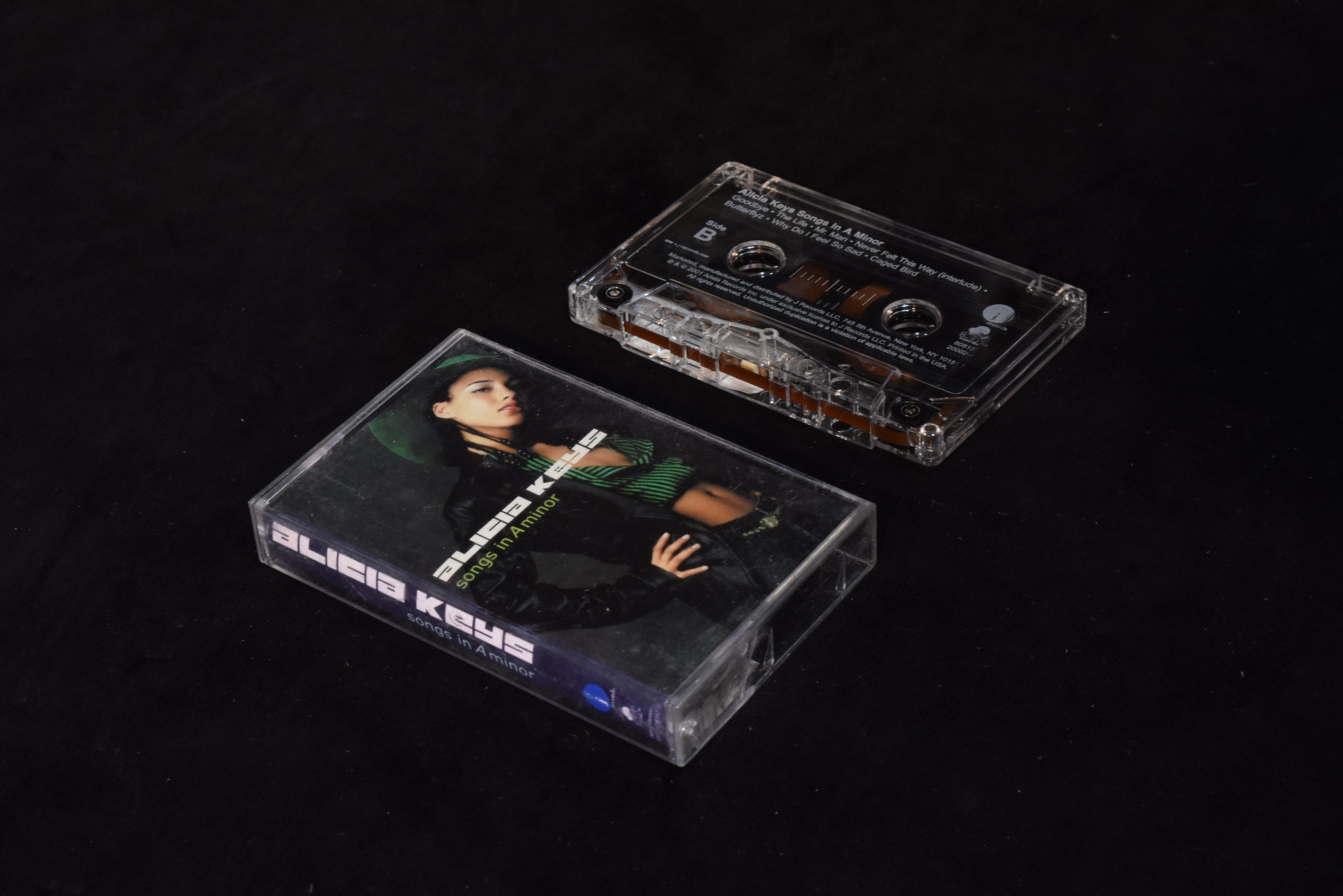 Alicia Keys cassette tape used