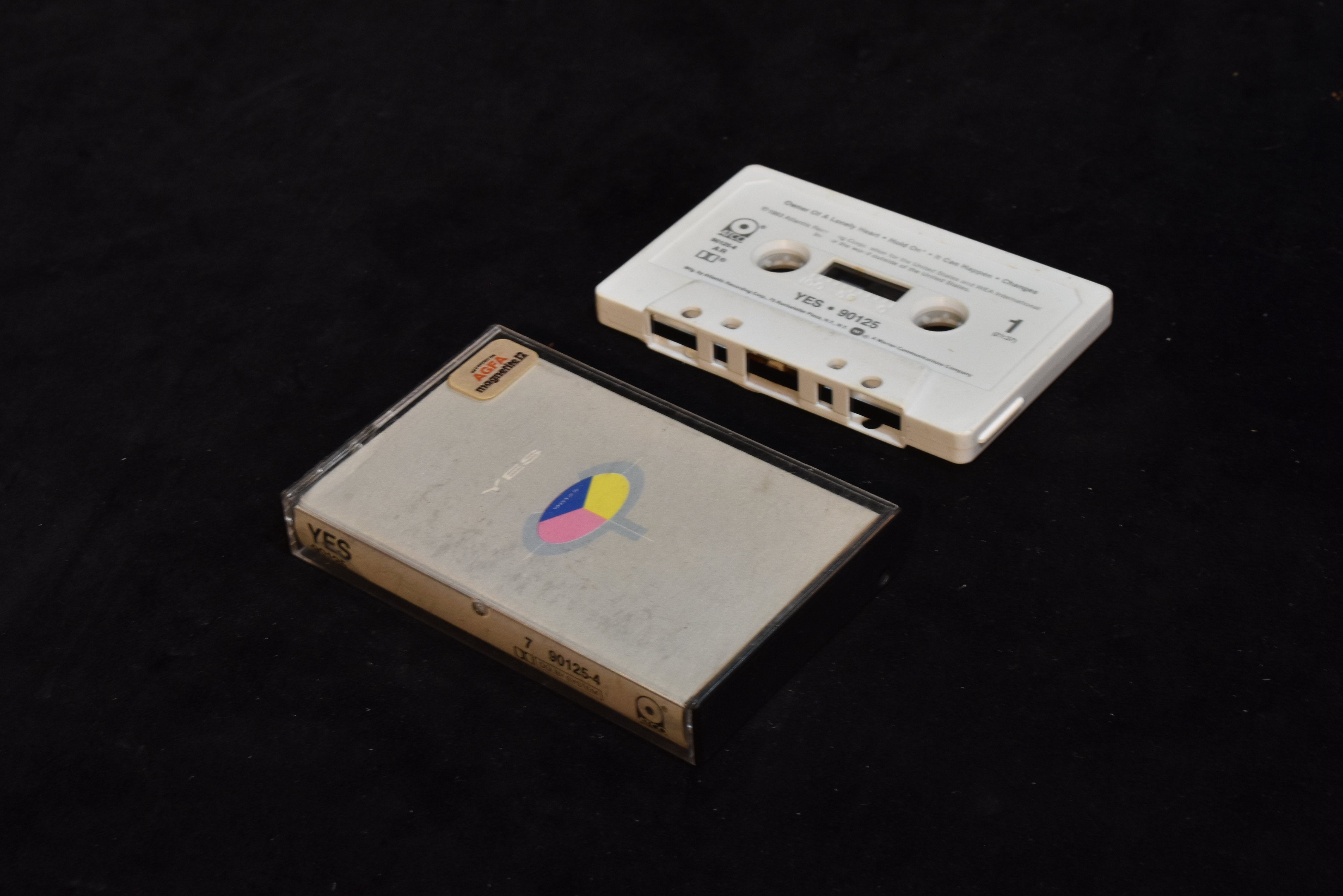 Yes tape used 90125 cassette tape used