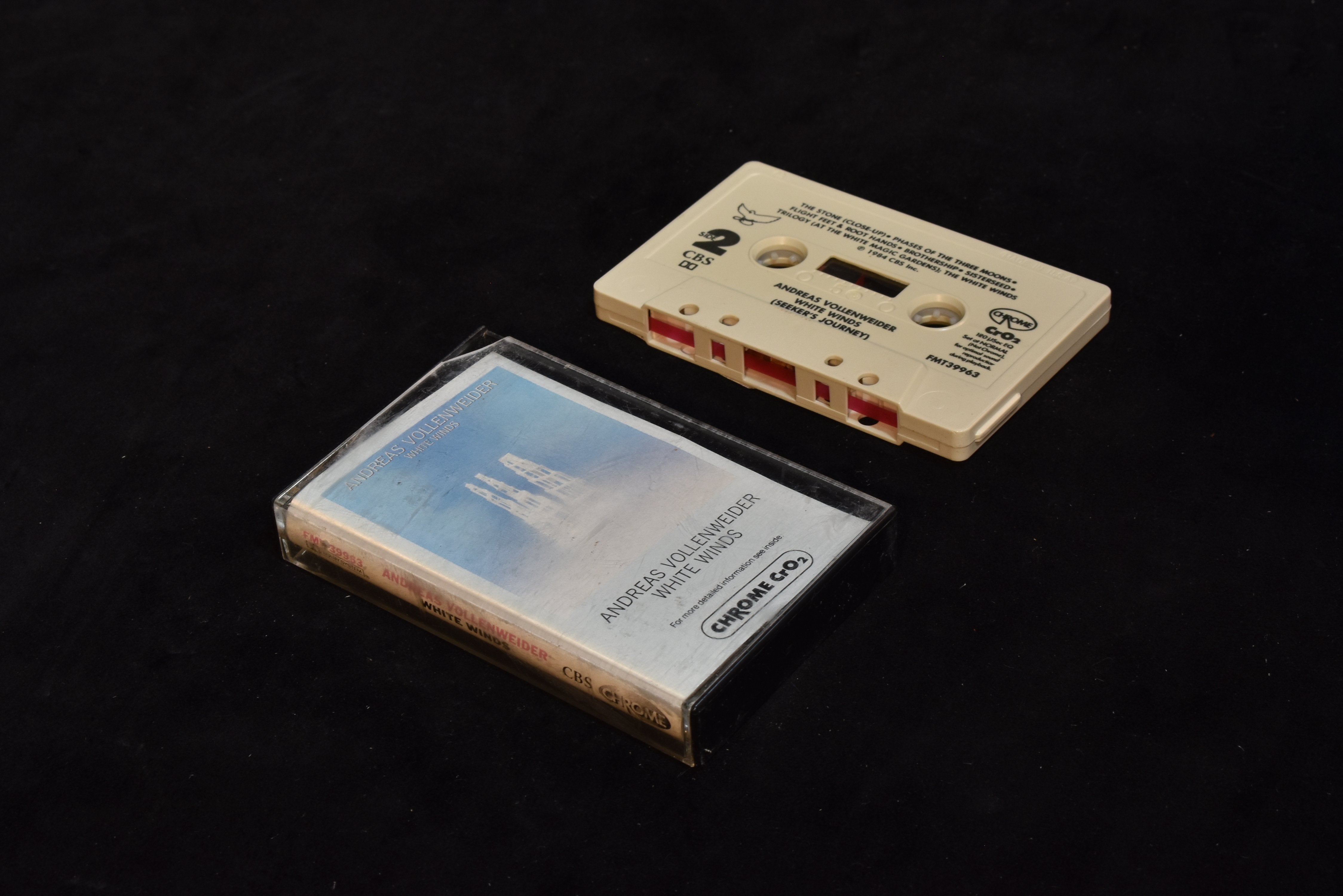 Andreas vallenweider White winds cassette tape used