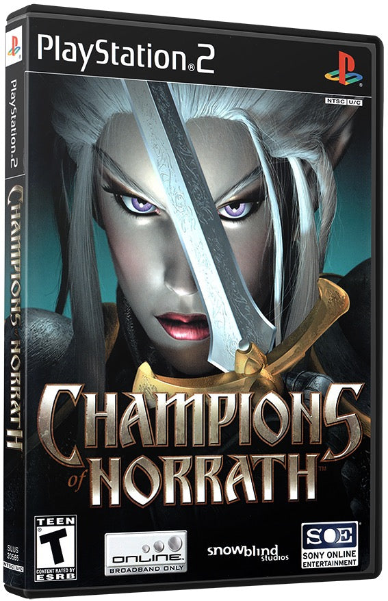 Champions of Norrath PS2 Sony Playstation 2 Used Video Game PS2