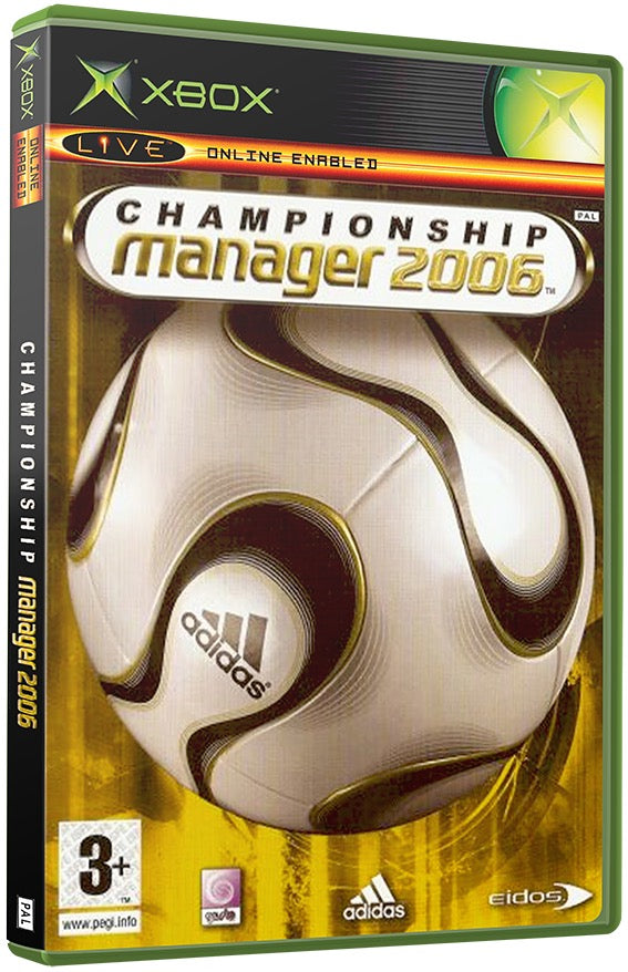 Championship Manager 2006 Used Microsoft XBOX Original Video Game