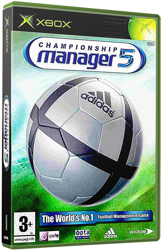 Championship Manager 5 Used Microsoft XBOX Original Video Game