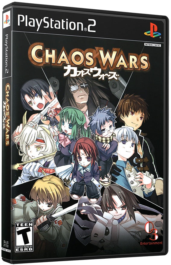 Chaos Wars PS2 Sony Playstation 2 Used Video Game PS2