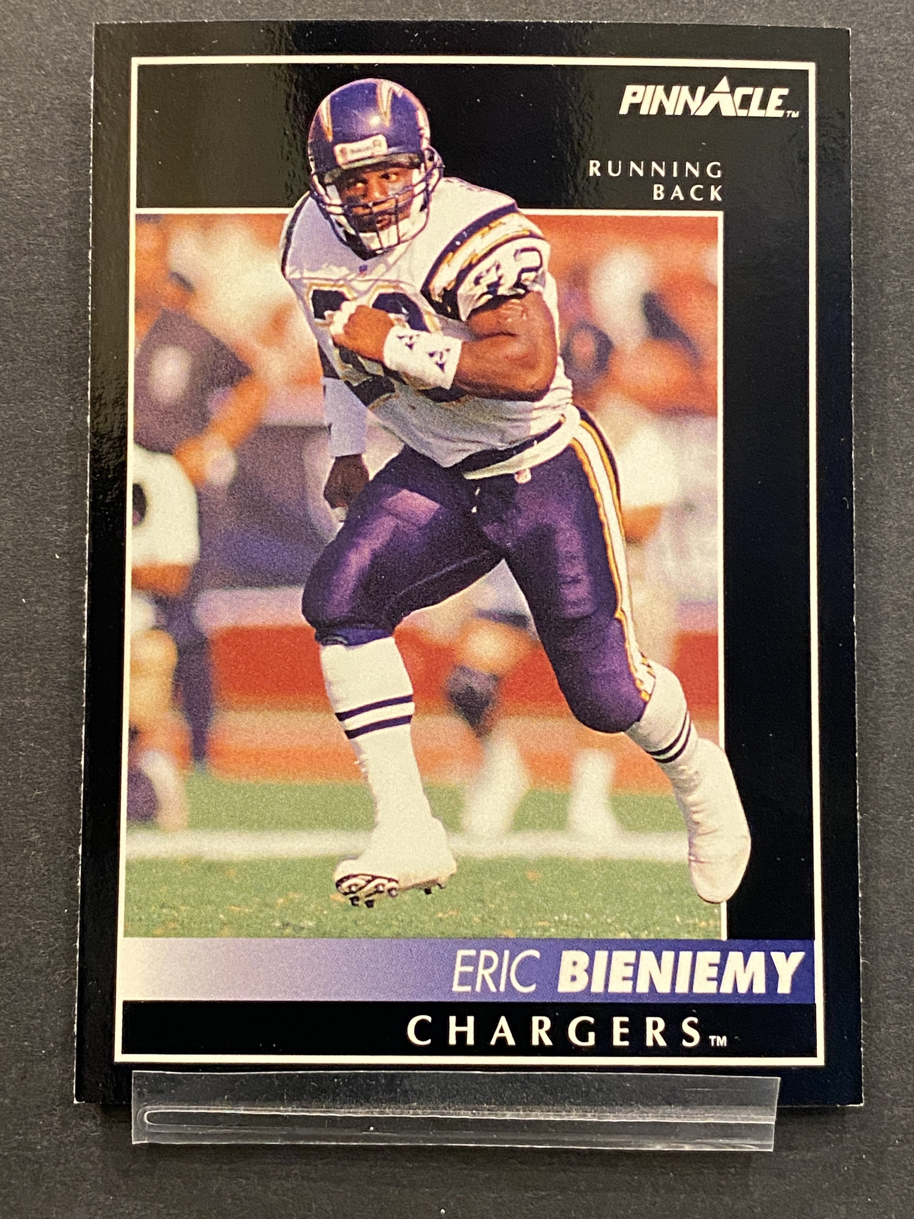 Eric Bieniemy Pinnacle Football Card Los Angeles Chargers