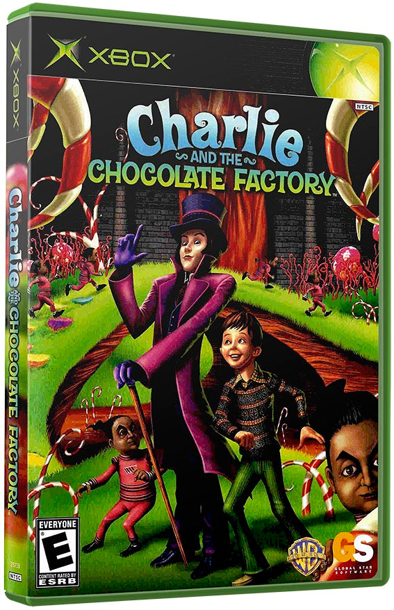 Charlie and the Chocolate Factory Used Microsoft XBOX Original Video Game