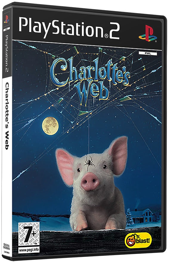 Charlotte's Web PS2 Sony Playstation 2 Used Video Game PS2
