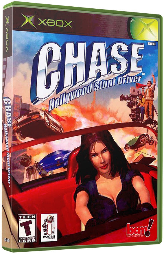 Chase Hollywood Stunt Driver Used Microsoft XBOX Original Video Game