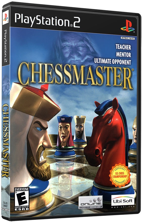 Chessmaster PS2 Sony Playstation 2 Used Video Game PS2