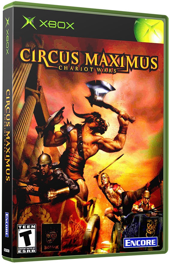 Circus Maximus - Chariot Wars Used Microsoft XBOX Original Video Game