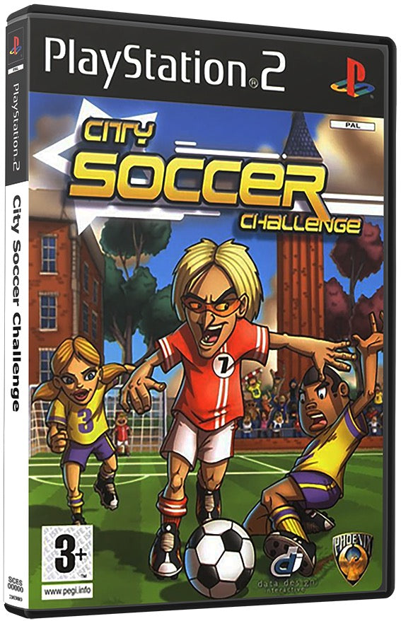 City Soccer Challenge PS2 Sony Playstation 2 Used Video Game PS2