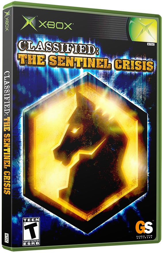 Classified - The Sentinel Crisis Used Microsoft XBOX Original Video Game