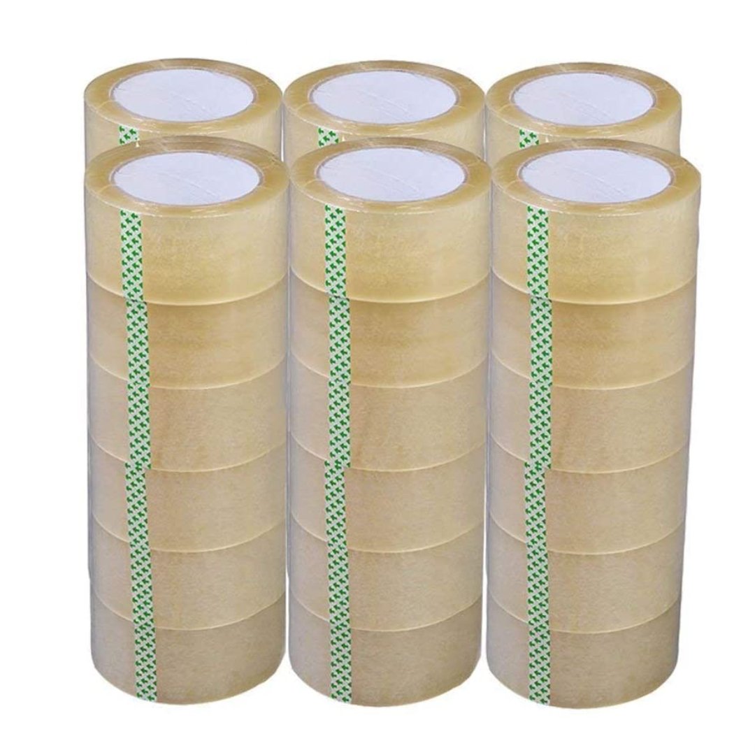 36 Rolls Clear Shipping Tape 300ft