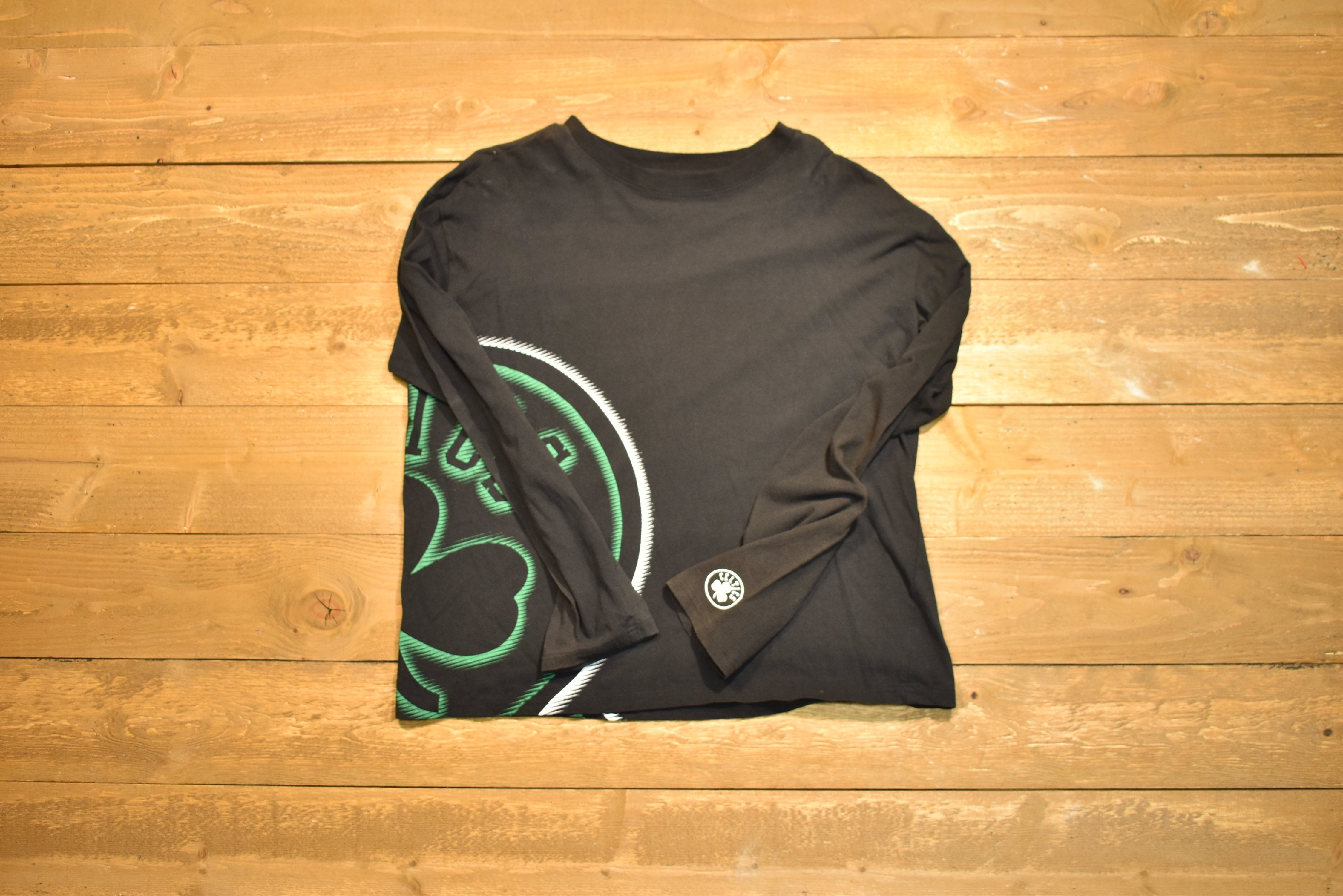 Boston Celtics long sleeve extra large NBA basketball used kids
