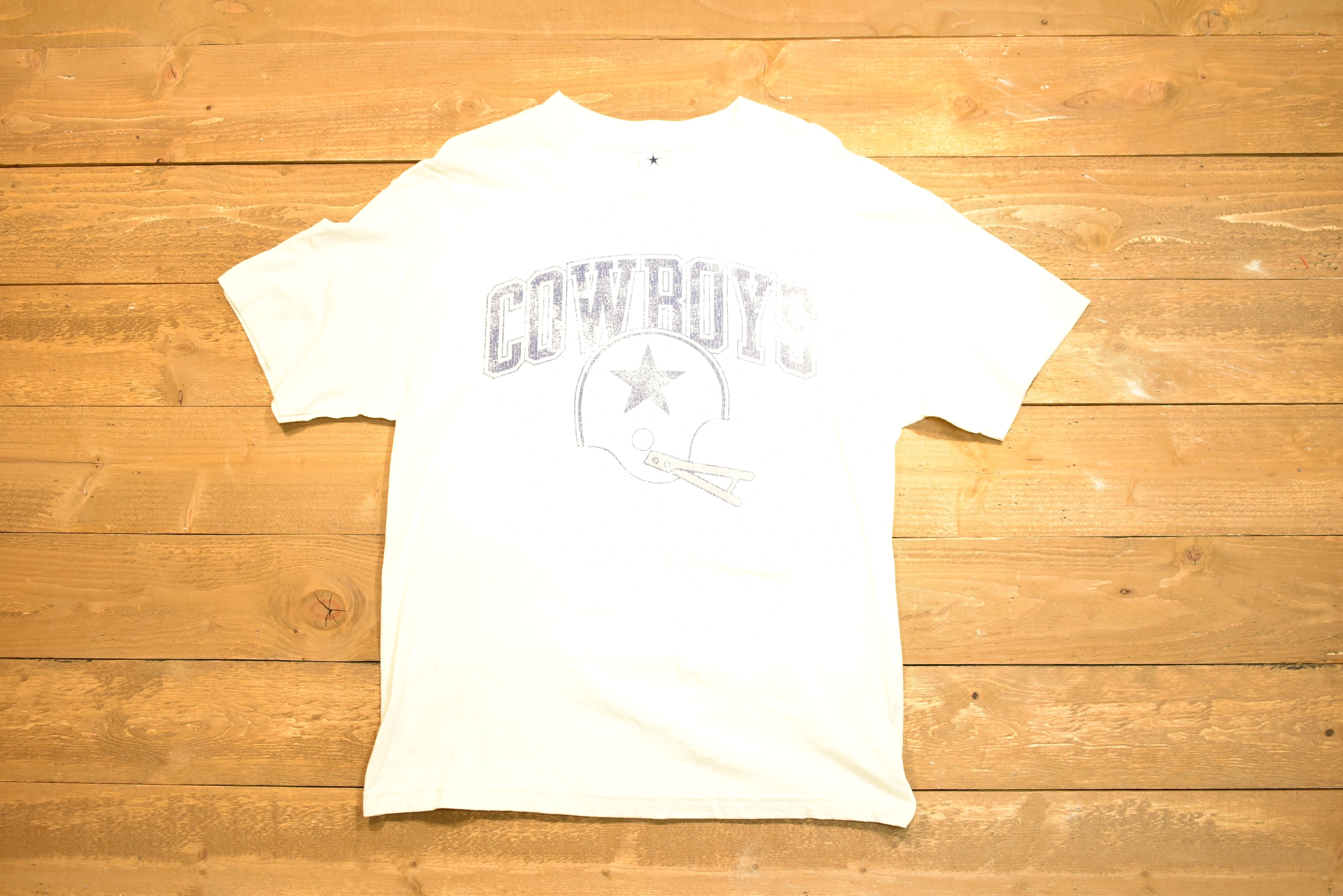 Dallas Cowboys men's T-shirt large authentic apparel faded vintage used classic