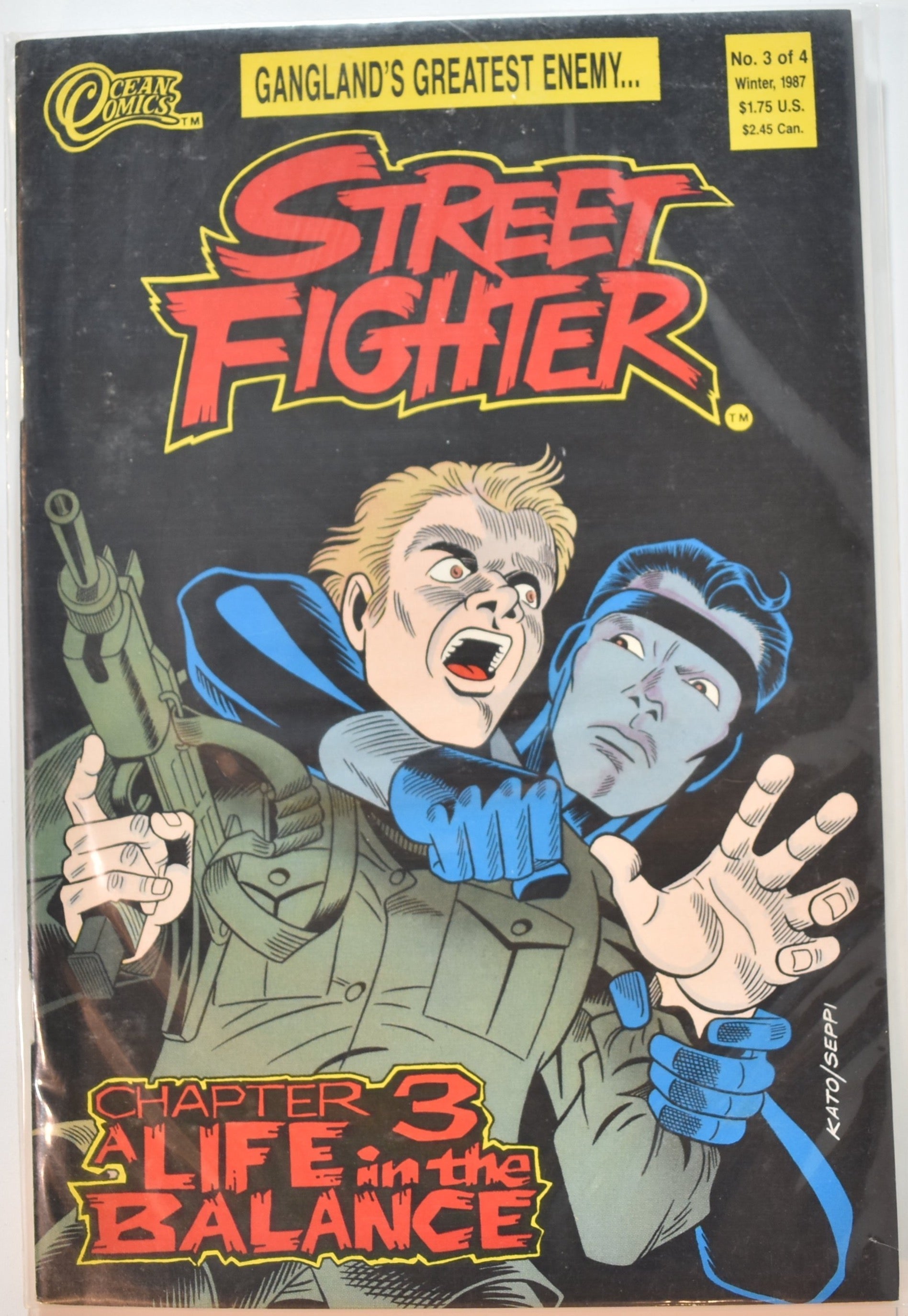 Street Fighter 3 of 4 Comic Book Chapter 3 A Life in the Balance