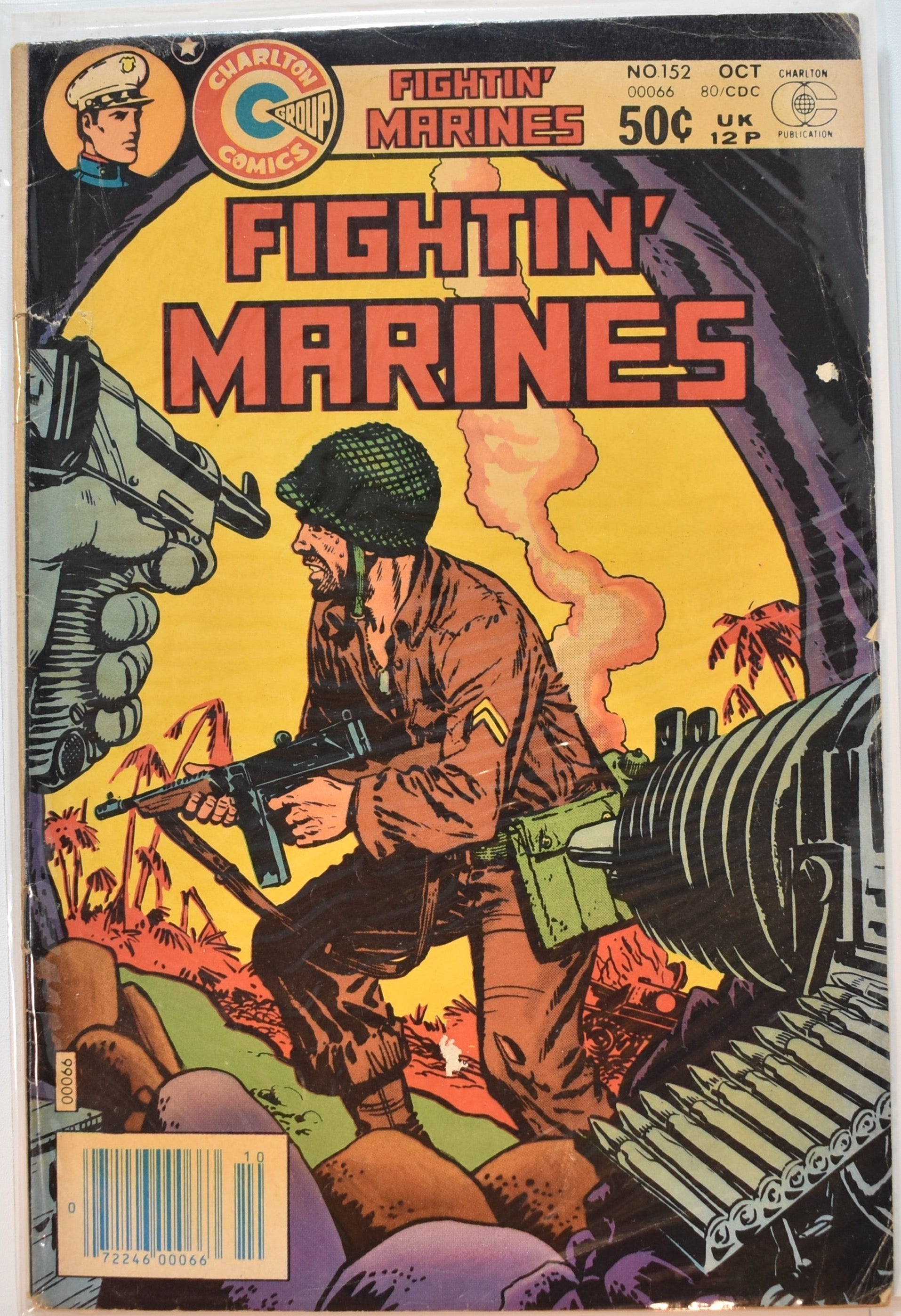 Fightin Marines No. 152 Oct Charlton Comic Group