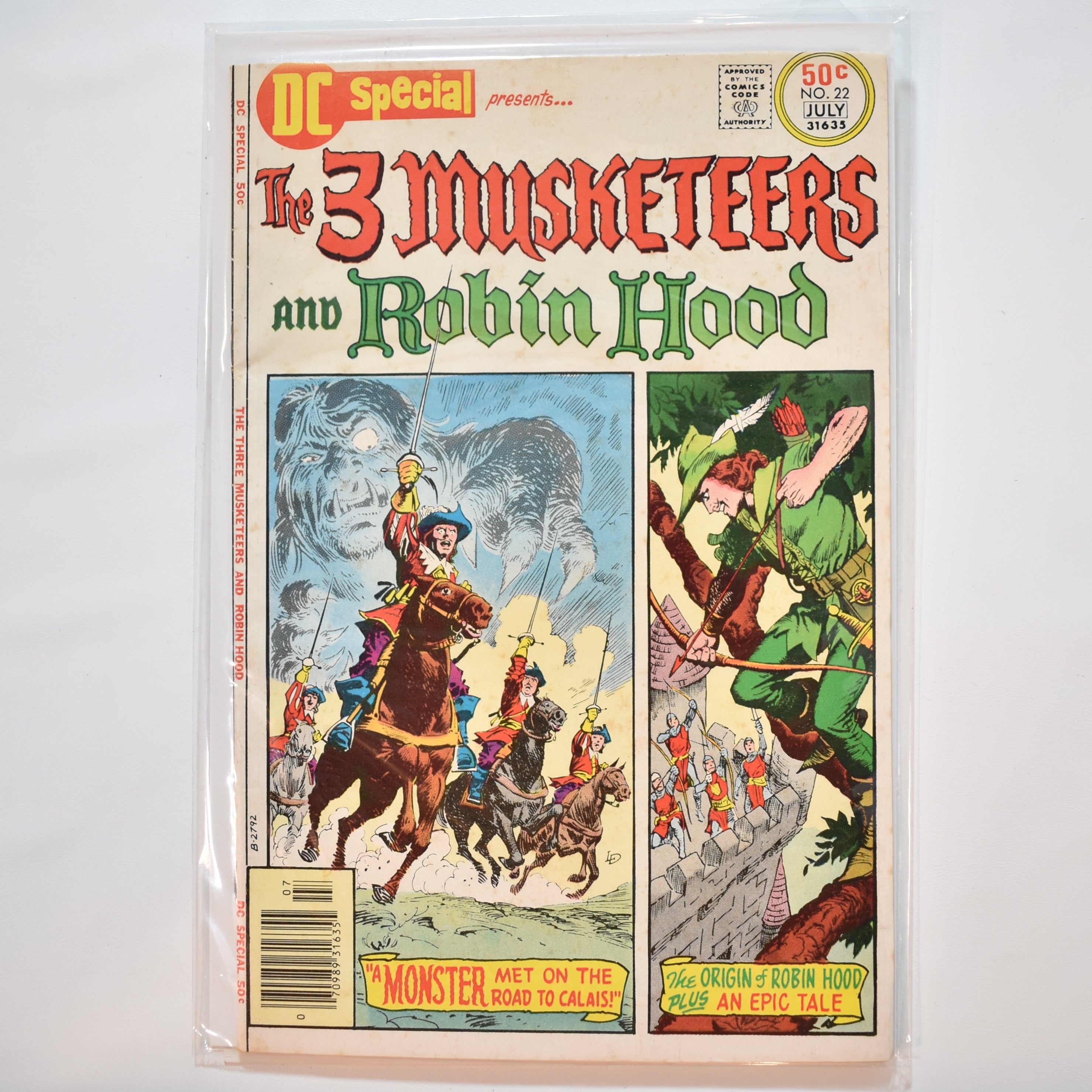The 3 Musketeers and Robin Hood No. 22