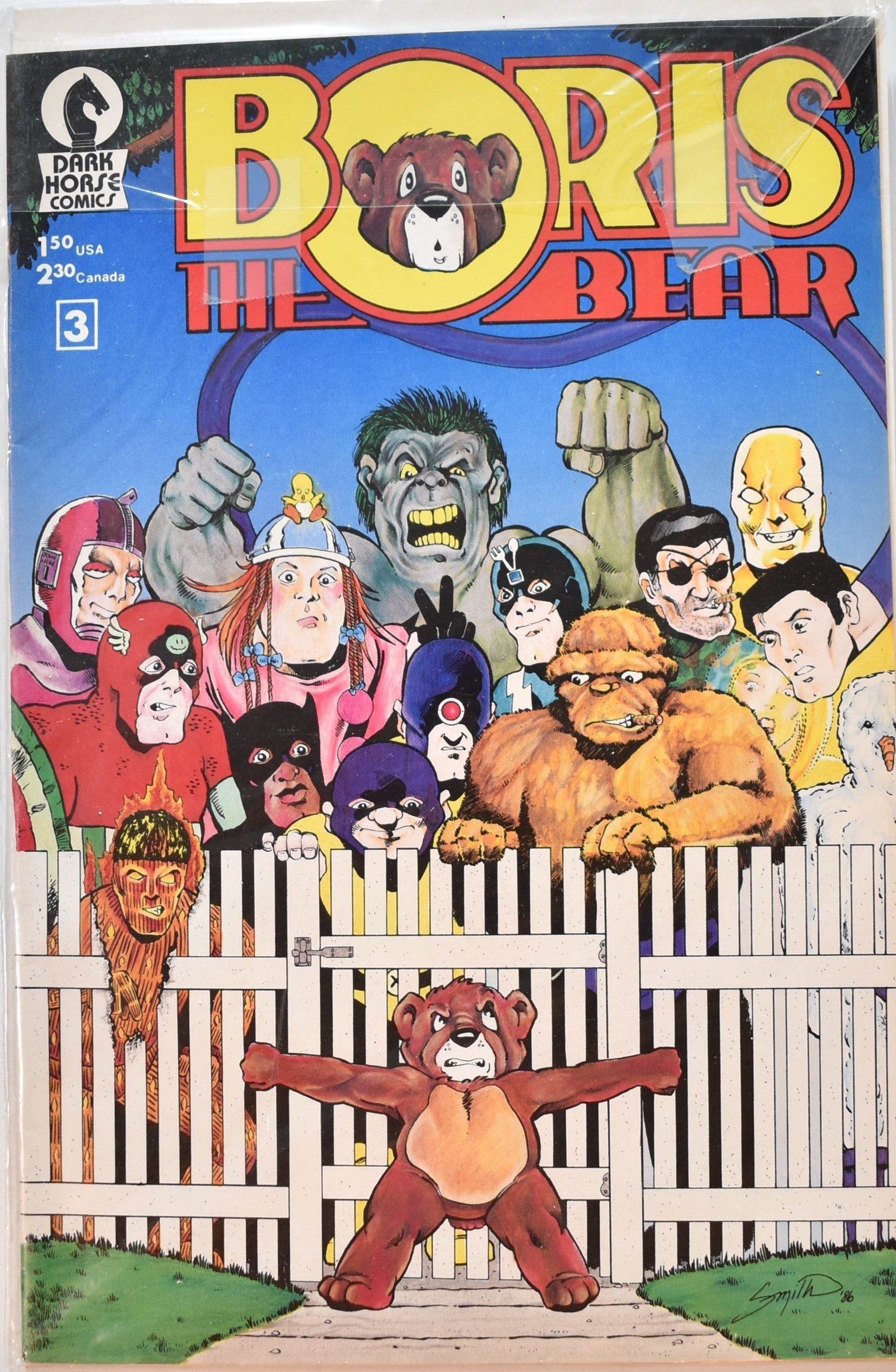 Boris The bear 3 Comic book Dark Horse Comics