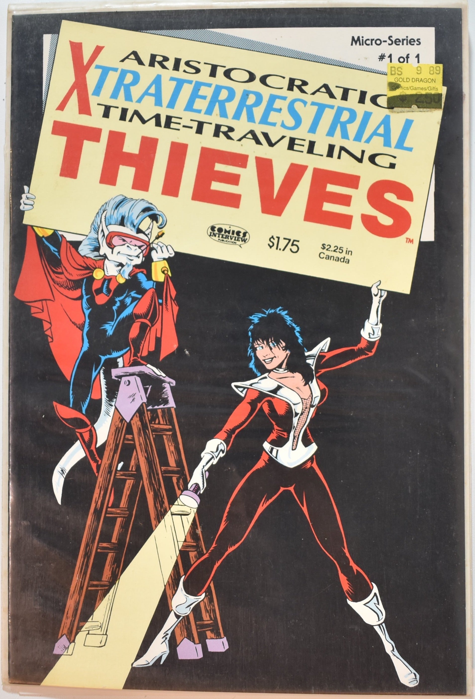Thieves Extraterrestrial Time Traveling Thieves Comic book 1of 1