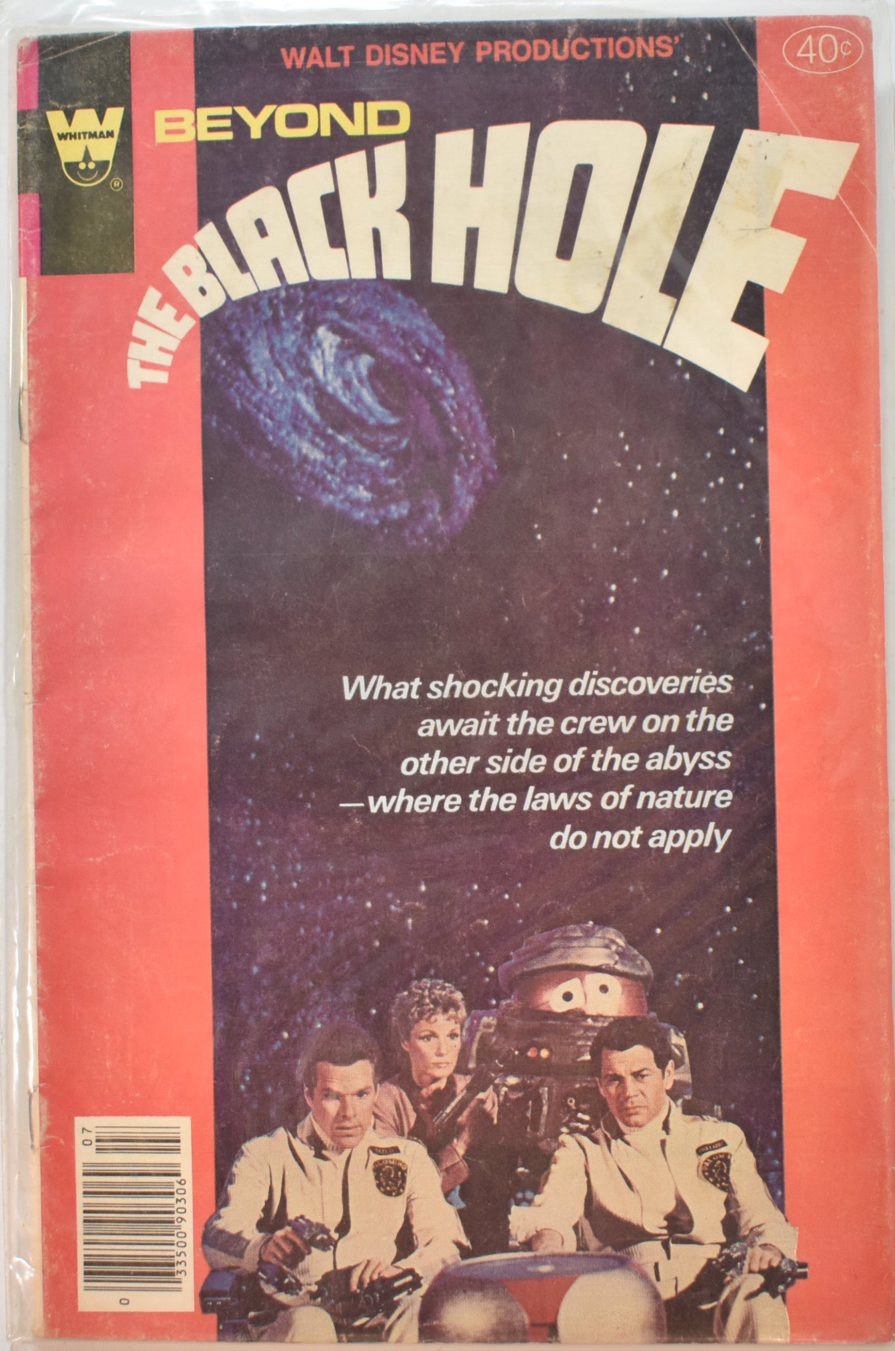 The Black Hole Comic book Whitman Comics Issue 3 1980